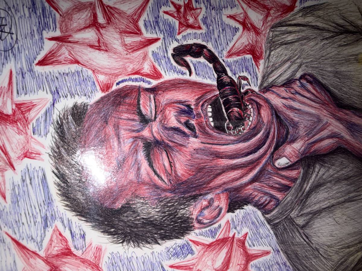 Original drawing by Angel J — AWJTATTOOS